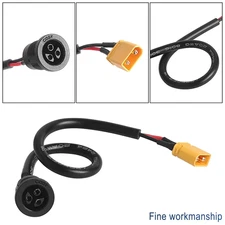 Battery Charging Cable Interface for KUGOO KIRIN KuKirin G2 Master E-Scooter