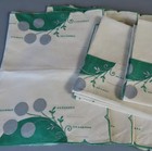 Antique 6-Pc ART DECO Ensemble MADEIRA Linen Runners Hand Embroidered Appliqued — photo 1