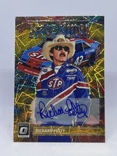 2024 Donruss Racing #191 Richard Petty Gold Velocity Prizm Optic AUTO 1/10