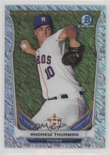 2014 Bowman Chrome Prospects Shimmer Refractor 4/15 Andrew Thurman #BCP46 a3j