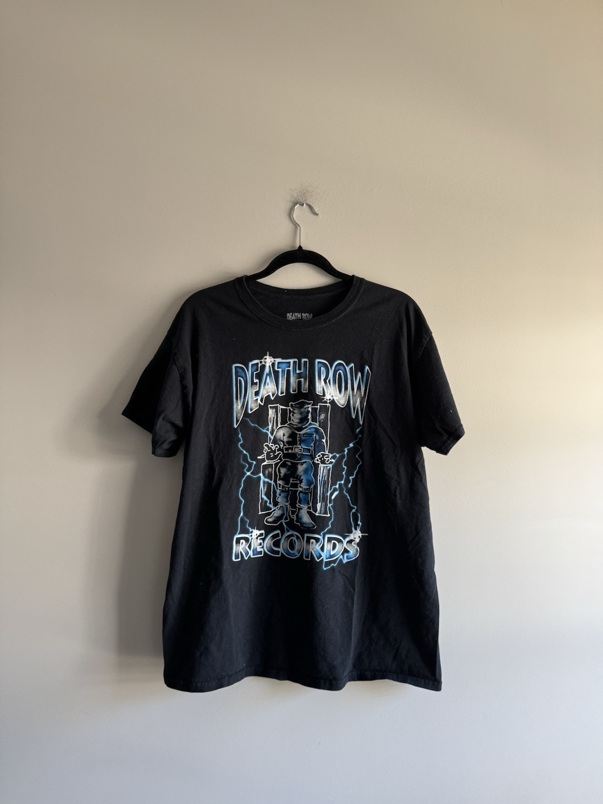 FILA Camicia sedia elettrica Death Row Records taglia L