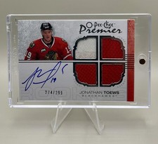 Jonathan Toews Cards, Rookie Cards Checklist, Autographed Memorabilia Guide 45