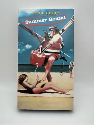 Summer Rental VHS , JOHN CANDY, KAREN AUSTIN, RIP TORN, Raramount RARE OOP HTF