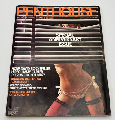 Vintage Penthouse Magazine September 1977 Lucia St Angelo Centerfold