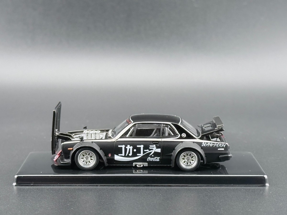 Pop Race Nissan Skyline GT-R Drift Coca Cola ZERO JP Black Chrome