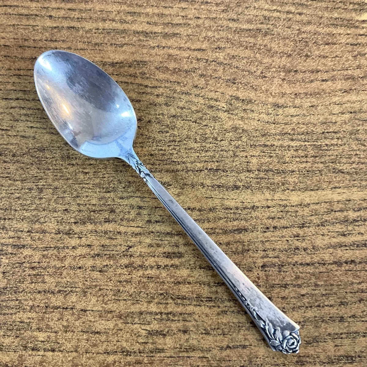 Damask Rose Spoon Antique US Sterling Silver for sale | eBay