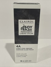 Clairol Professional SOY4PLEX Liquicolor Permanent - 4A Light Brown - 2 oz /59ml