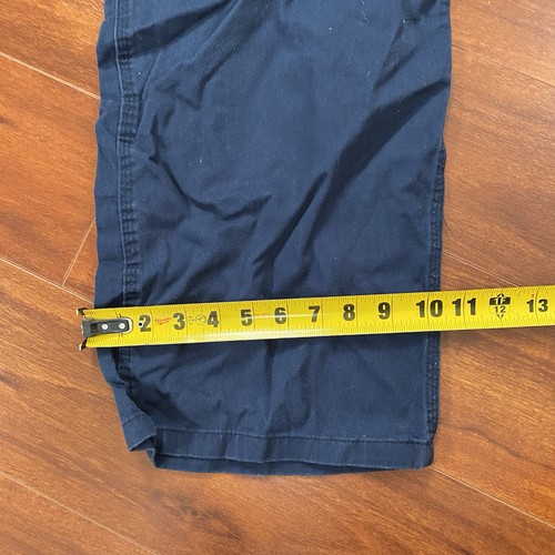 CE Schmidt Coveralls Mens Large Short Durable Jumpsuit Workwear Navy Blue Cotton - Picture 15 of 20