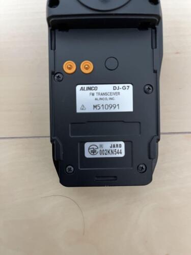 Transceptor FM ALINCO DJ-G7 144/430/1200 MHz con accesorios de Japón - Imagen 7 de 10