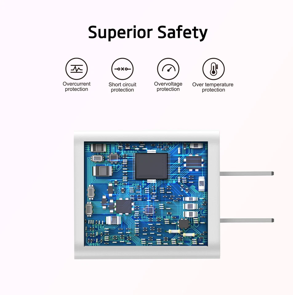 Cargador de pared 20W + USB de 3 pies tipo A a C para TCL 30 XE 5G T767W 6,5" Foto 4 de 4