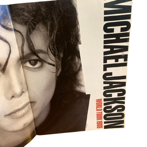 Michael Jackson World Tour 1988 Pepsi Sponsored Magazine Color