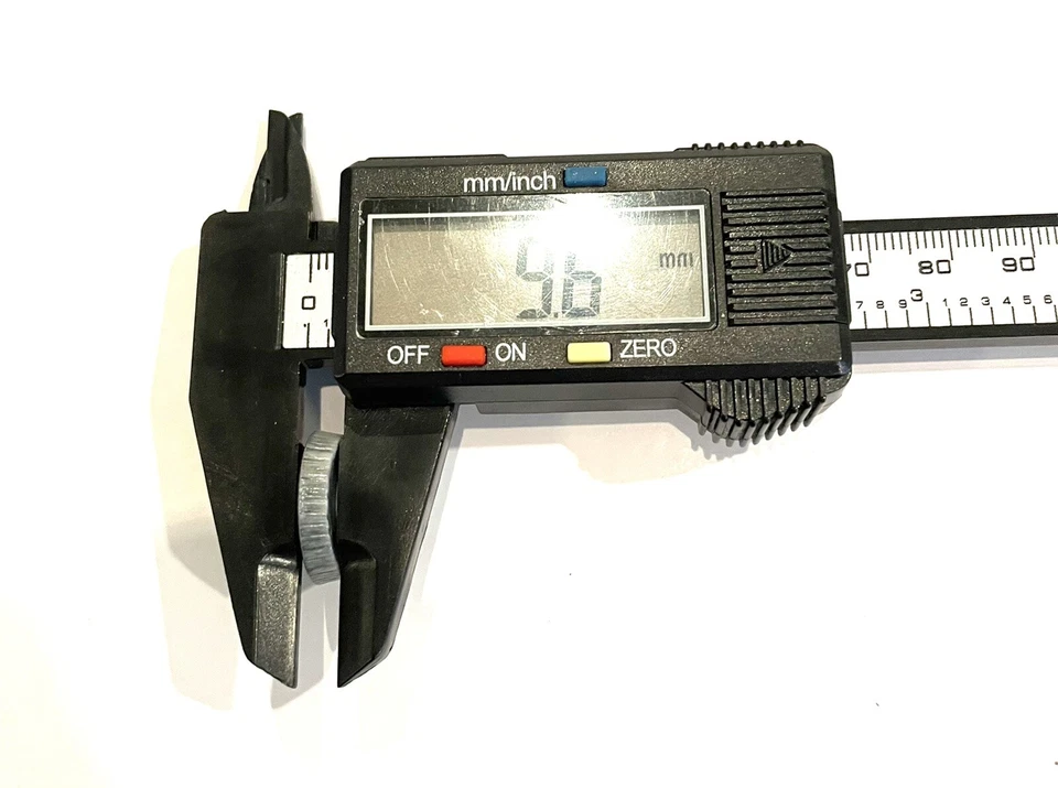 24mm X 4 Pc Slate Grey Rough Finish Round Stone Flat 4 Hole Buttons Jacket Coat - Image 3 of 4