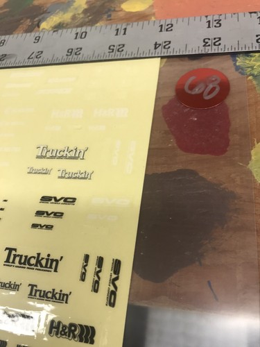 Xmods SPONSOR DECALS ~NEW~ USA Shipped - Picture 2 of 9