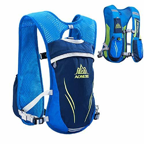 Sac à Dos Gilet d'Hydratation de Course, Sac à Dos Pack d'Hydratation, Sac à Dos d'Eau pour Randonnée Sentier Course Cyclisme Marathon pour Femmes Hommes, Poche à Eau Non Incluse