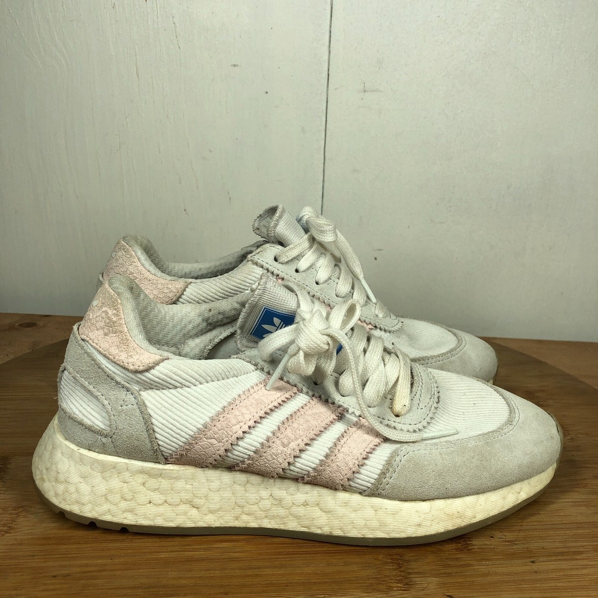 Adidas Shoes Womens Originals Sneakers White Pink Casual Running