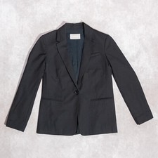 Everlane Women's The Italian GoWeave Classic Wool Blazer Jacket In Black Size 2