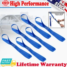 6x Soft Loop Tie Down Straps-1500Lbs Load Capacity & 4,500 Lbs Breaking Strength