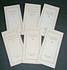 6 Beech-Nut Packing Co. Balance Sheet Brochure Canajoharie NY 1923