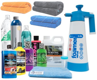 Kwazar Venus Super Foamer V2 + Shampoo + opt Profi-Trockentuch >Autowäsche Set 