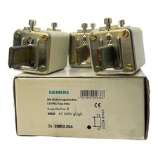 Image of Siemens 3NA3254 NH2 Fuse Link 355A 500V AC 440V DC Pack of 3