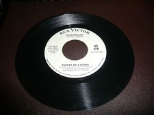 record 45 WLP  promo rare Elvis   Wooden Heart on RCA Victor VG+