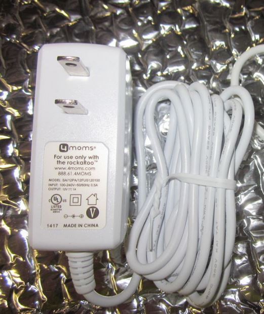4moms Rockaroo Power AC Adapter Baby Infant Newborn Seat Bouncer