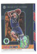 2019-20 Hoops Premium Stock Aaron Gordon #6 Frequent Flyers Orange