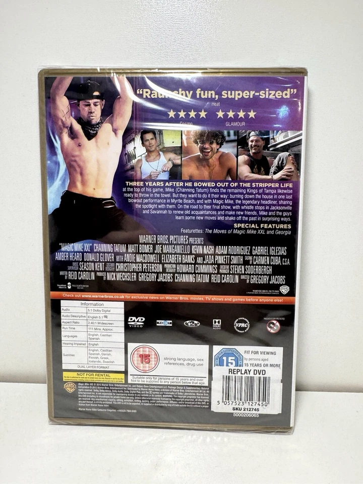 Magic Mike XXL (DVD, 2015) - Image 2 of 3