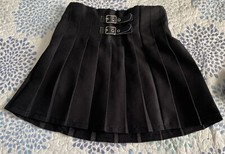 No Bounderies Black Pleated Skirt Small 3/5