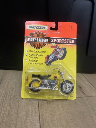 NEW 1993 Matchbox Harley Davidson 1:18 Sportster Motorcycle - Die Cast Metal NIB - Picture 3 of 3