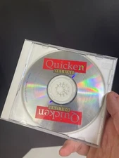 Vintage Quicken Deluxe for Window 95 cd-rom Intuit 1994 Excellent Condition