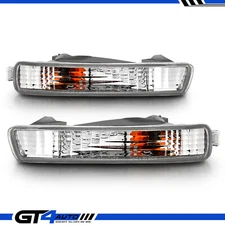 94-95 Honda Accord LX DX EX EX-R Chrome Replacement Parking Signal Lights Pair