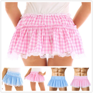 gingham a line skirt