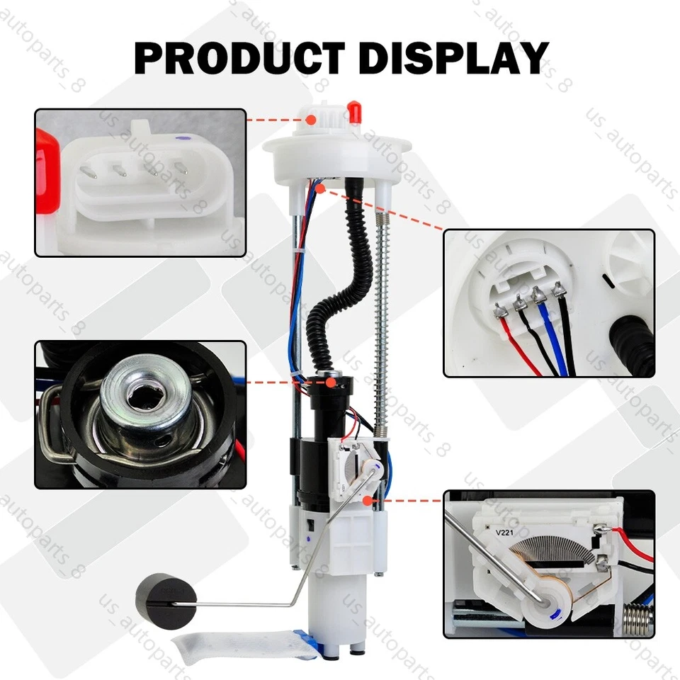 Fuel Pump Assembly 2208613 2204945 for Polaris Ranger 500 570 800 2013 2017 2020 - Image 3 of 4