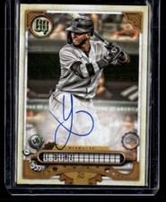 Lewin Diaz 2022 Topps Gypsy Queen #GQA-LD GQ Autographs  Miami Marlins
