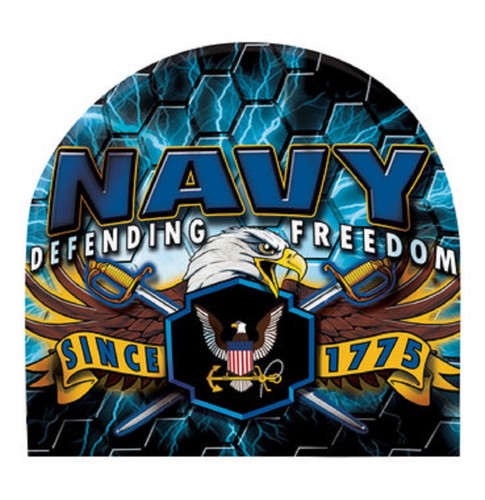 Navy Beanie Hat Skull Cap Head Wear 