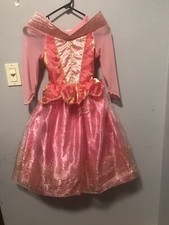 Princess Aurora Sleeping Beauty Costume Dress Gown 5/6