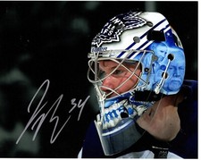 JAMES REIMER TORONTO MAPLE LEAFS MASK POP 8X10 AUTOGRAPHED SIGNED PHOTO WITH COA