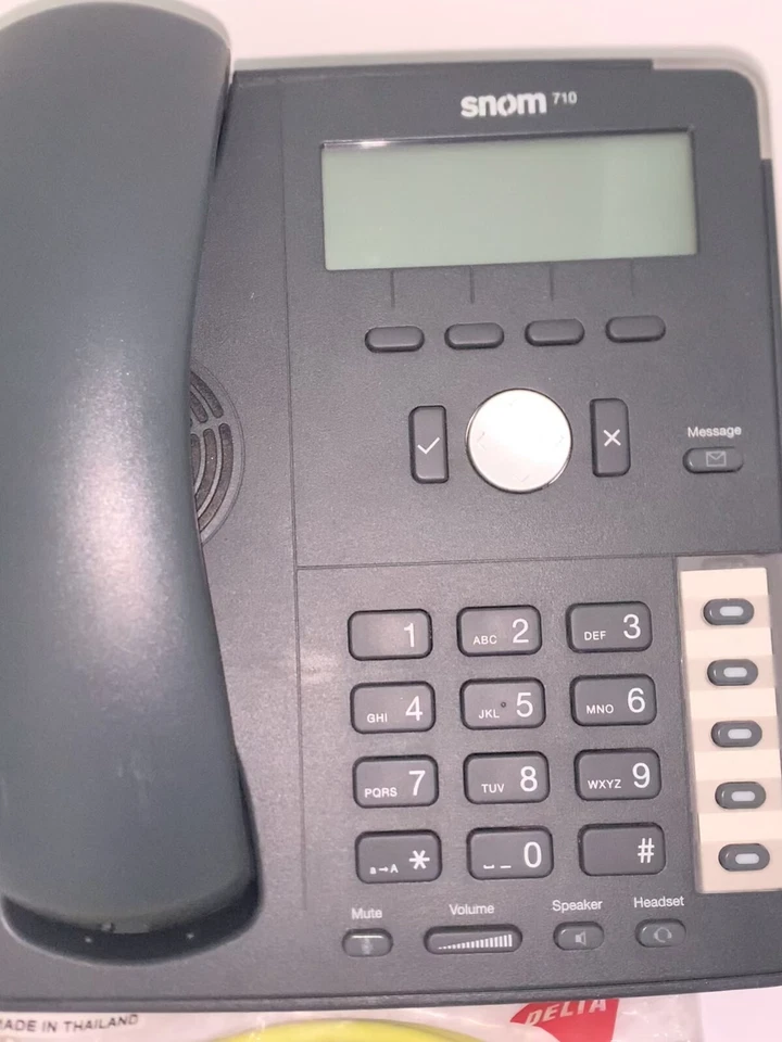 Snom 710 IP VoIP Phone **Inc VAT  & 1yr Warranty** - Image 3 of 4