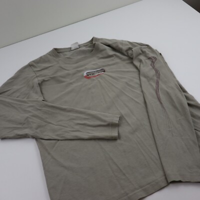 Vtg 90s Patagonia Beneficial Long Sleeve T Shirt Mens XL Large Mount Fitz Roy