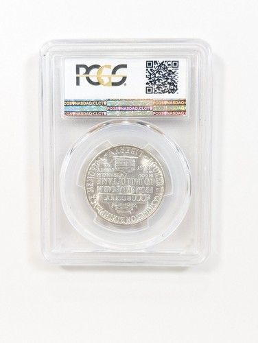 1949-S Booker T. Washington Silver Commemorative 50C PCGS MS66 PQ+ Green CAC - Picture 4 of 5