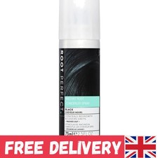 Quick-Drying 75ml Black Root Concealer Spray - Perfect for On-the-Go Touch-Ups