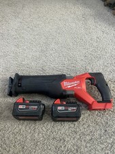 Milwaukee FUEL 2821-20 18V Reciprocating Saw Sawzall, With TWO 5ah Batteries M18