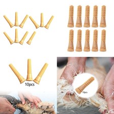 Lot de 10 doigts de plumeuse poulet pratiques pour volaille, canards et