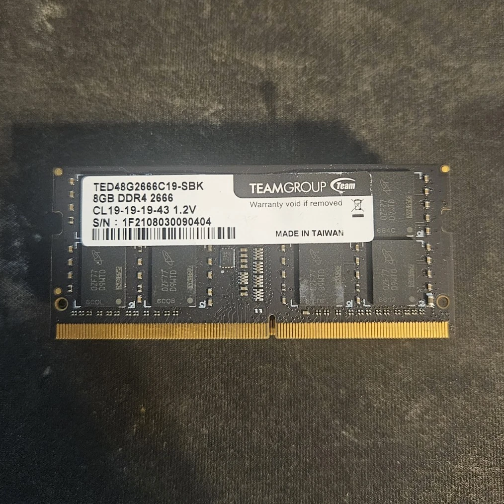Team Group PC4-21300 (DDR4-2666) Bus Speed DDR4 SDRAM Memory (RAM