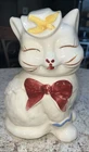 Shawnee Pottery PUSS N BOOTS Ceramic Hand Painted Cookie Jar Kitschy
