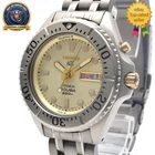 [MINT] SEIKO Air Diver AGS 5M43-0B70 Ivory Dial Quartz Vintage Men's Watch JAPAN