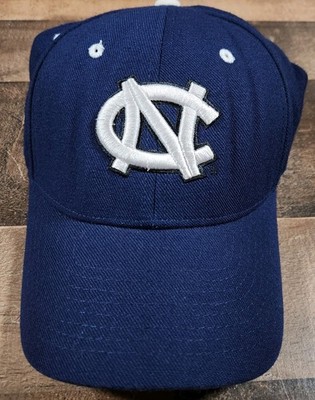 Vintage North Carolina Tar Heels Hat Cap 7 1/4 Blue Wool Y2K Zephyr 90s