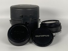 Olympus OM-System G.Zuiko Auto-W 28mm f/3.5 MF Lens w/ Case Caps Japan