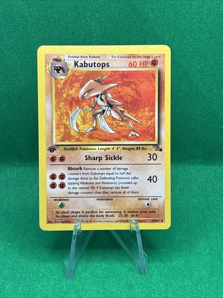 Kabutops Pokémon TCG Cards for sale | eBay